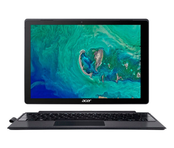 Das Acer-Switch-5-2-in-1-Tablet ist das Teuerste von Tchibo und schlägt mit 899 Euro zu Buche. Es hat ein 12-Zoll-QHD-IPS-Display, einen Intel Core i5, 8 GB RAM, 256 GB SSD und die  Flüssigkeitskühlung LiquidLoop verbaut. Hinzu kommen ein Fingerabdruckscanner, der Acer-Active-Pen-Schreibstift und eine beleuchtete Tastatur. Als Betriebssystem ist Windows 10 aufgespielt.
 (Tchibo)