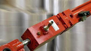 Hydraulikzylinder mit Positions- und Wegerfassung (Bild: Hydropneu)