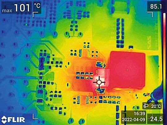 Bild 2.2: FET-Temperatur (2-Level).(Bild:  Renesas)