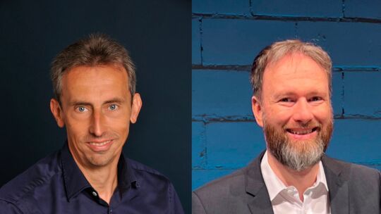 Stefan Haibach, Geschäftsführer ITSG, und Gregor Grebe, CSO ITSG (v. l.)(Bild:  ITSG)