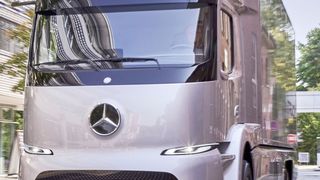 Der Urban E-Truck ist ein schwerer Elektro-Lkw für den Verteilerverkehr. (Daimler)