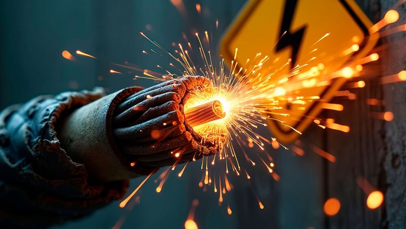 Voltage drop is a result of current flowing through a resistor.(Source: ©  Viktor - stock.adobe.com)