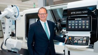 DMG-Mori-Vorstandsvorsitzender Christian Thönes: „2022 war ein Jahr mit Top-Performance, aber zugleich ein Jahr großer, globaler Herausforderungen.“ Das Auftragsgeschäft stieg dennoch um rund 15 Prozent (rund 390 Millionen Euro). Hier ein Lagebericht. (Bild: DMG Mori)