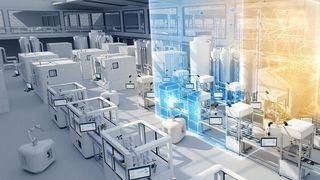 Neben der horizontalen Integration ist die vertikale Integration von der Werkstattebene bis in die Chefetage eine Erfolgsgrundlage für das Digital Enterprise. (Bild: Siemens AG)