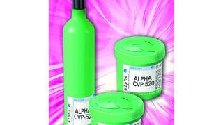 Lotpaste ALPHA CVP-520:  Die Lotpaste von Cookson Electronics eignet sich für das SMT-Niedertemperaturlöten (Bild: Blume Elektronik)