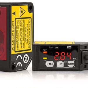 Bild 2: Laser-Distanzsensor nach Triangulationsprinzip der Welotec GmbH für 25 bis 35 mm Messbereich mit 0,01 mm Auflösung [7].