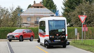 Im bayrischen Bad Birnbach testet die Deutsche Bahn einen automatisierten Linienbus. (Bild: DB)