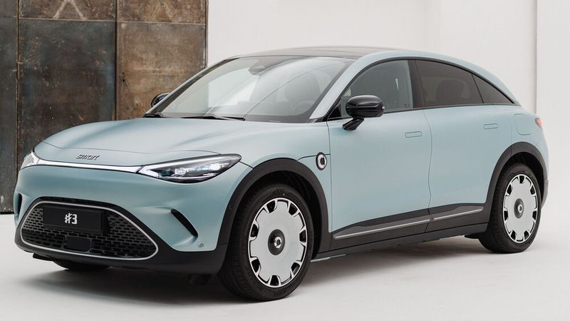 Die Einstiegsversion des Smart #3 ist ab 38.500 Euro zu haben.(Bild:  Smart)