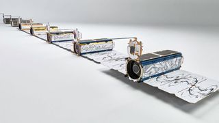 Die Planet-Satelliten „Dove“ wiegen gerade einmal fünf Kilogramm. Das aber gehört zu den Bausteinen, die schnelle Iterationszyklen in der Entwicklung von Technik und Anwendungen erlauben.  (Bild: copyright Carter Dow Photography 2015)