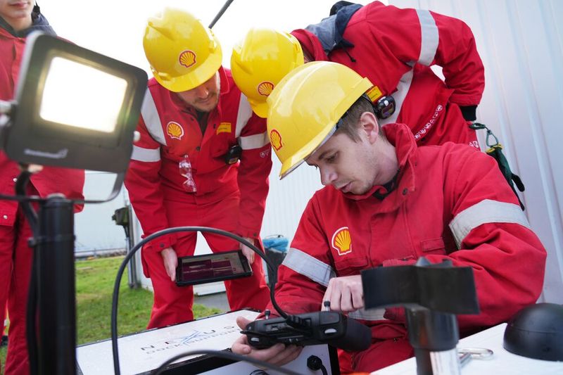 Drohnen ersetzen bei Shell aufwändige Kontrollgänge der Mitarbeiter.  (Bild: Shell)