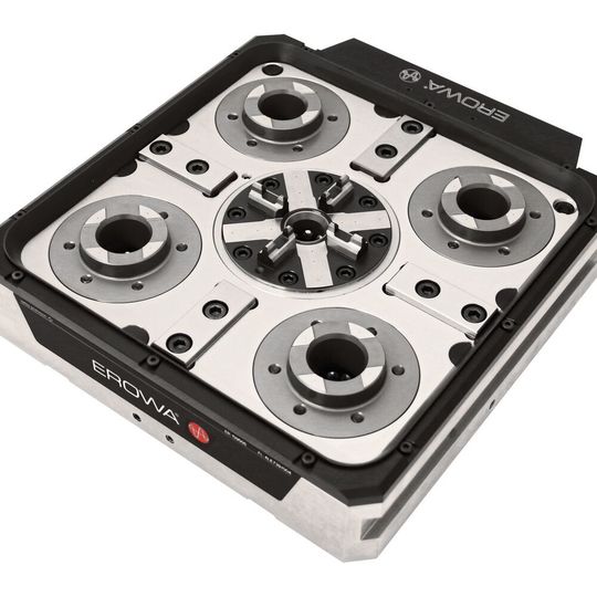 Zuverlässig und wiederholgenau: Spannfutter UPC 2.0(Bild:  Erowa)