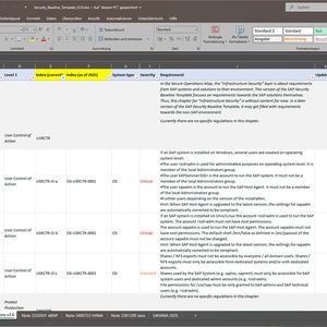Die SAP Security Baseline ist eine wichtige Basis für die Absicherung von SAP-Systemen.(Bild:  Screenshot/Joos)
