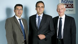 Die Geschäftsführung von Ingram Micro: Robert Beck, Marcus Adä und Klaus Donath. (Bild: Ingram Micro)