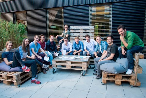 Die ParkHere-Mannschaft (Karen Köhler, www.masterspot.de)