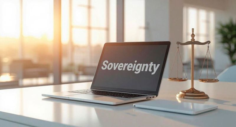 Einer Umfrage des Bitkom zufolge sind Unternehmen in Deutschland weiterhin stark abhängig von digitalen Technologien und Leistungen aus dem Ausland. (Bild:  Canva / KI-generiert)