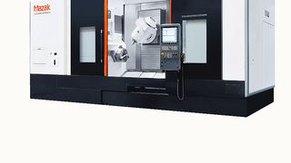 Mit der ebenfalls mit der Sinumerik-Steuerung 840D sl ausgestatteten Integrex e-500H II können unterschiedliche Fertigungsanforderungen mit einer Maschine abgedeckt werden. (Bild: Mazak)