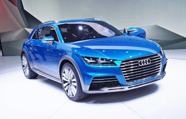 Audi will mit dem Allroad Shooting Brake Konzept begeistern. Kombiniert wird die Technik des e-tron-Hybridantriebs mit dem Crossover-Design der bisherigen Allroad-Serie. (Foto: SP-X/Matthias Knödler)
