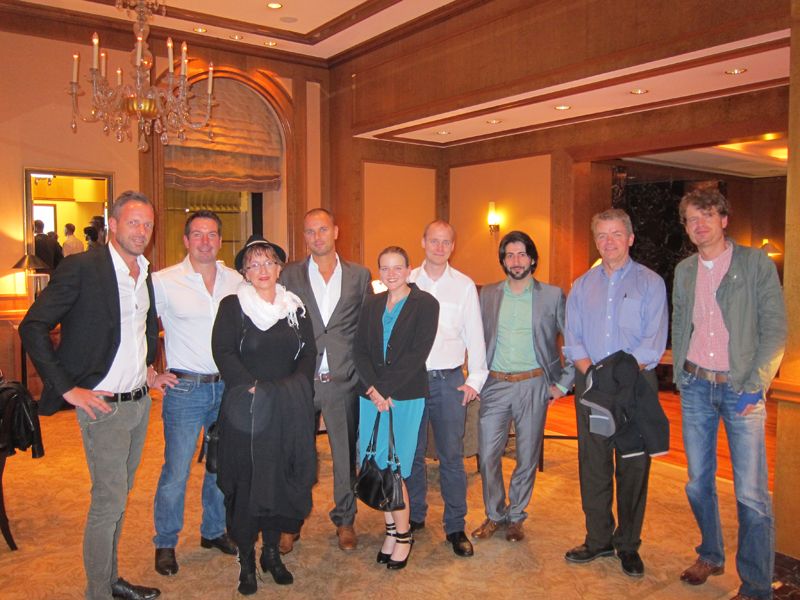 Die Partner waren für das Abendprogramm bereit. (Bild: IT-BUSINESS)