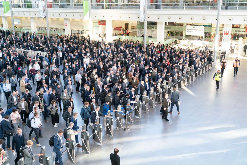 Der Andrang bei der electronica 2024 dürfte ähnlich groß wie im Jahr 2022. (Bild: Messe München GmbH)