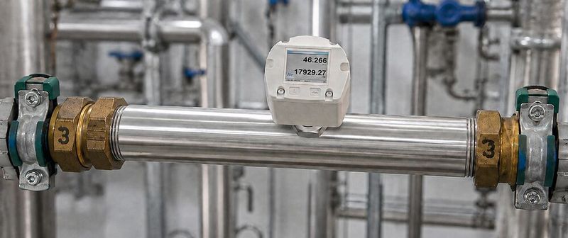 Intuitiv und präzise: Bei den Strömungssensoren von IPF sind die Minimal- und Maximalwerte des Analogausgangs beispielsweise für Druckluft bereits in Kubikmeter vorgegeben und können angepasst werden.(Bild:  ipf electronic  / KI-generiert)