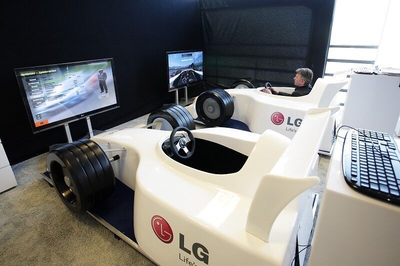 Formel-1-Sponsor LG Electronics ermittelt den schnellsten Piloten. (Archiv: Vogel Business Media)