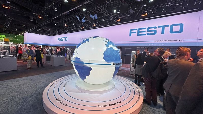 SPS 2025: Festo digitalisiert die Steuerung(Bild:  Manuel Christa)