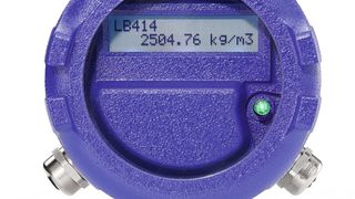 Der LB-414-Detektor misst Dichte, Konzentration und Feststoffanteil. (Bild: Berthold Technologies)