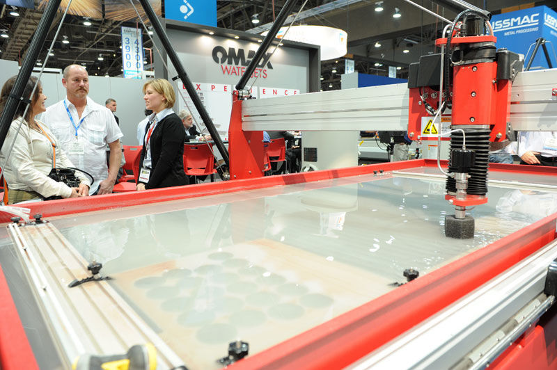 The Fabtech Fair in Las Vegas is also important for the industry. (Fabtech/Jann Hendry)