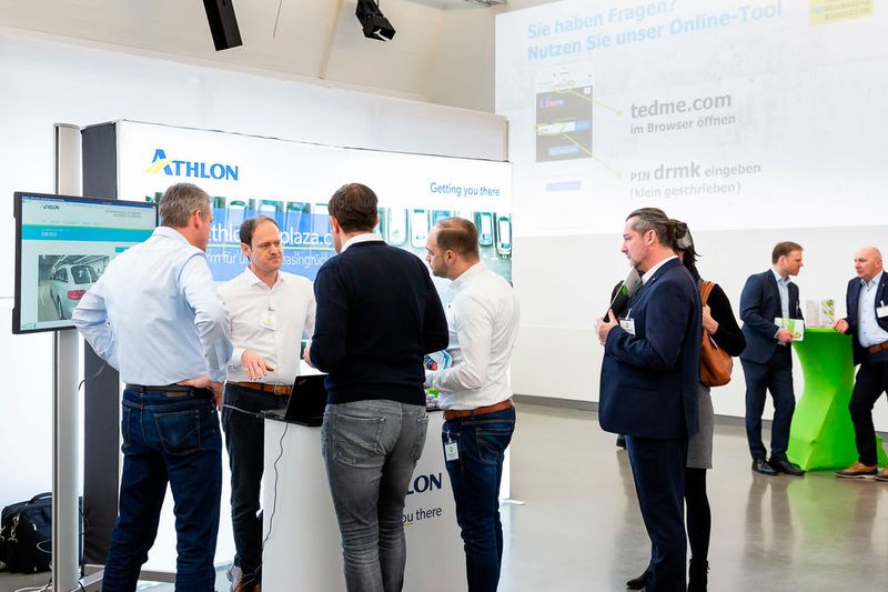 Athlon Germany stellte die Online-Plattform Athloncarplaza.com in den Mittelpunkt. (Bild: Stefan Bausewein)