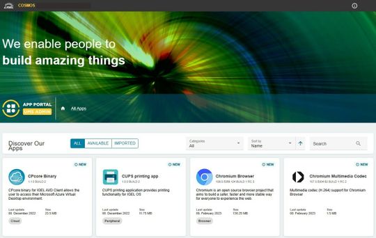 (Das neue App-Portal bietet validierte Anwendungen, die für den Einsatz auf Igel-OS-Geräten konzipiert sind. (Bild: Igel))