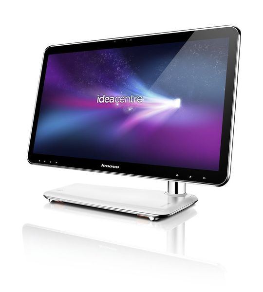 Mit seinem 21,3-Zoll-Widescreen ist der All-in-One Idea Centre A310 ein Hingucker. (Archiv: Vogel Business Media)