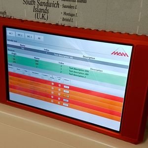 Das mobile Gerät MRO-9 zeigt fehlende oder verschlissene Werkzeuge aller Magazine in Echtzeit
an.