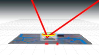 Die quantenphotonische Plattform des Fraunhofer IZM nutzt optische Technologien in Leiterplatten, um mit Quanten zu rechnen.  (Bild: Fraunhofer IZM)