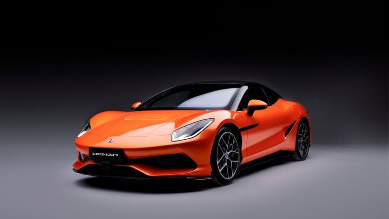 The Chinese Denza Z is targeting the established European sports car competition.(Image:  Denza)