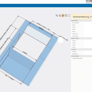 Einfach tippen und wischen: Intuitiv und schnell entstehen am Touchscreen eines Tablet-PCs perfekte Zeichnungen zu fertigender Blechteile.