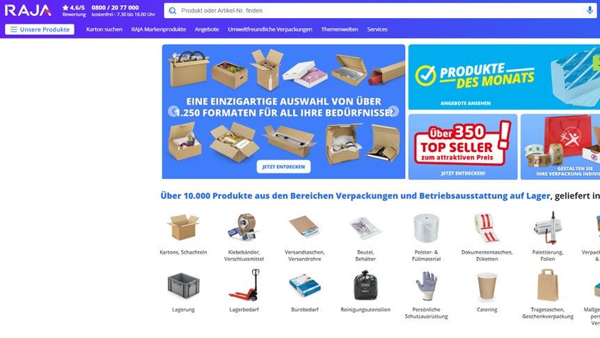 Toptv Raja Raja-Webshop überzeugt als „Top Shop Professional 2025“