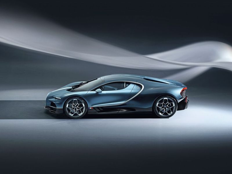Der neue Bugatti Tourbillon, der 2026 auf den Markt kommen soll, beeindruckt durch viele Superlative.  (Bild: Bugatti Automobiles)