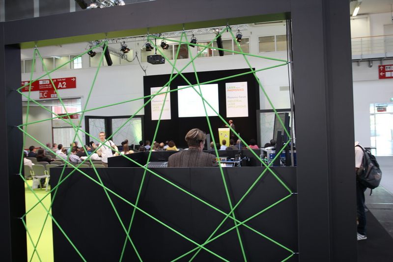 Anbei einige Impressionen von meinem Besuch auf der LASER 2015 in München... (Bild: Königsreuther)