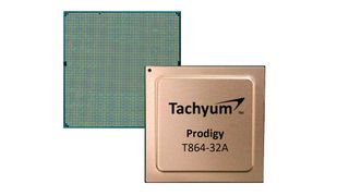 Martialisch: T864 klingt irgendwie nach Terminator. Ob der Prodigy-CHIP tatsächlich das Ende bisheriger Server-Prozessoren erwirkt, wird sich ab dem nächsten Jahr zeigen. (Bild: Tachyum)