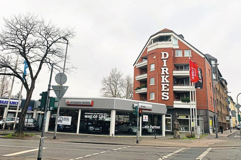 Die Dirkes-Automobilgruppe verkauft nun auch in Köln-Kalk mit Mitsubishi. (Dirkes Automobilgruppe)