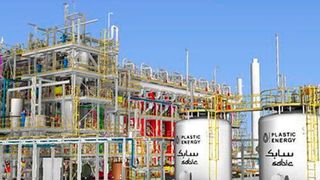 Site of the new advanced recycling unit ready for construction in Geleen, The Netherlands. (Sabic )