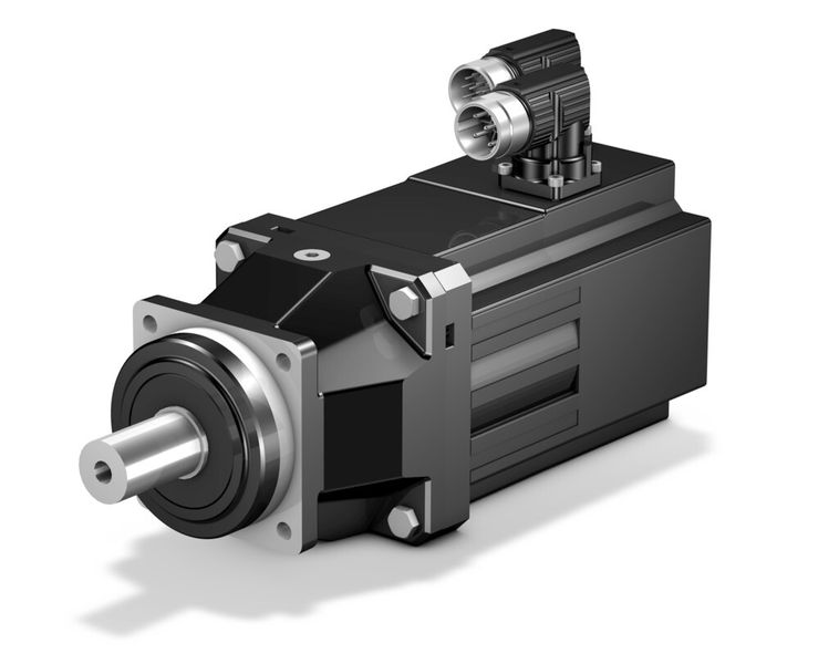 Bild 5: Stöber-Getriebemotor P-ED verfügen über ein hohes maximales Drehmoment  und sind für hochdynamische optimiert. (Billd: Stöber Antriebstechnik)