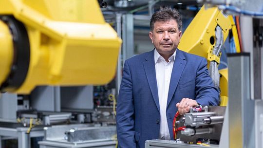 Es sieht gut aus! „Robotik und Automation in Deutschland sind auf dem Weg zu einem weiteren Rekord. Man schätzt für 2023 eine Umsatzsteigerung von 13 Prozent“, sagte Frank Konrad, Vorsitzender des VDMA Robotik + Automation, heute im Rahmen einer Pressekonferenz.(Bild:  VDMA)