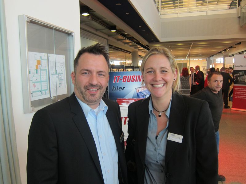 Timo White, LG und Julia Polte, api                                (Bild: Vogel IT-Medien GmbH)