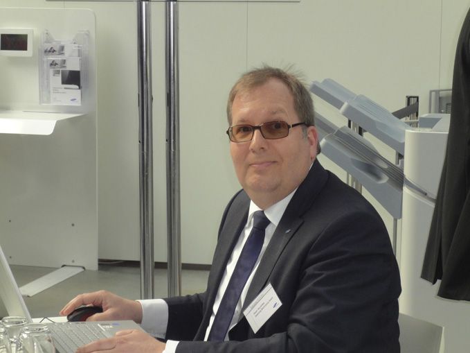 Peter Sturmfels, Samsung Digital Printing (Archiv: Vogel Business Media)