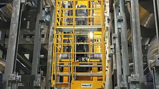 Für Constantia Teich erweiterte Vollert ein bestehendes Hochregallager inklusive Anlagentechnik und abschließender Konformitätsprüfung. (Bild: Vollert)