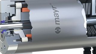 Die elektromagnetische Ausführung der bewährten Linearbremsen-Baureihe Roba-Linearstop ist für die Überwachung mit dem Modul Roba-Brake-Checker zugelassen.  (Mayr Antriebstechnik)