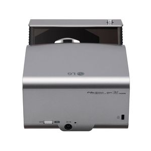 Als Leuchtmittel dienen beim LG PH450UG sparsame und haltbare LEDs. Der integrierte Akku hat genug Leistung für 2,5 Stunden Projektionsdauer.