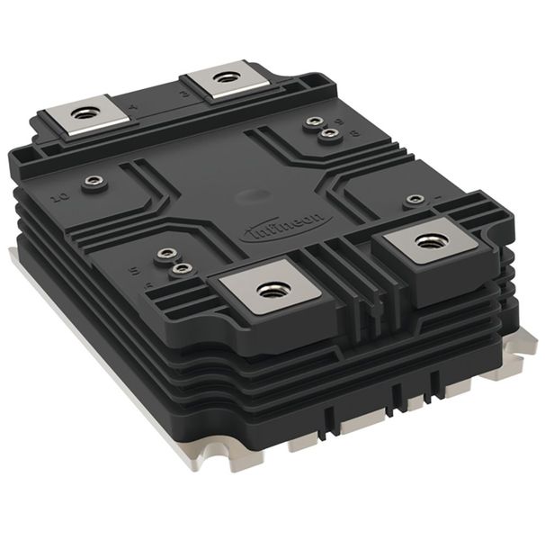 Figure 1: Infineon introduces a new 550-A/3300-V half-bridge module with IGBT4 and .XT technology in an XHP3 package. (Bild: Infineon)