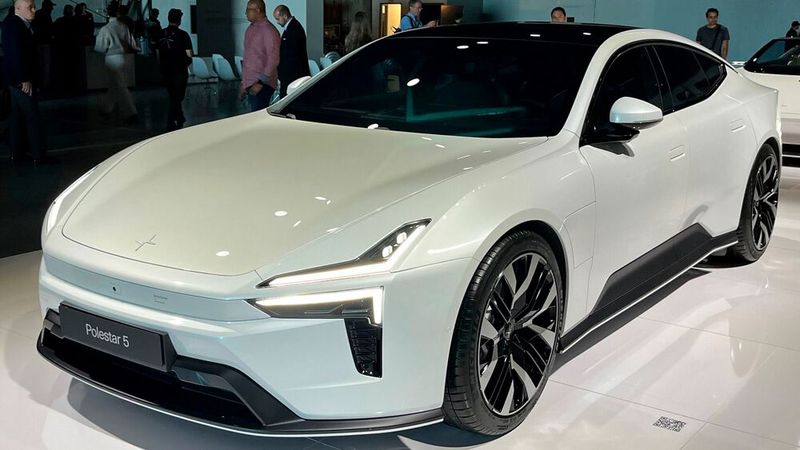 Schon jetzt hat Polestar seine geplanten Modelle 5 und 6 für 2025 bzw. 2026 in Los Angeles vorgestellt. (Bild: SP-X/Peter Maahn)